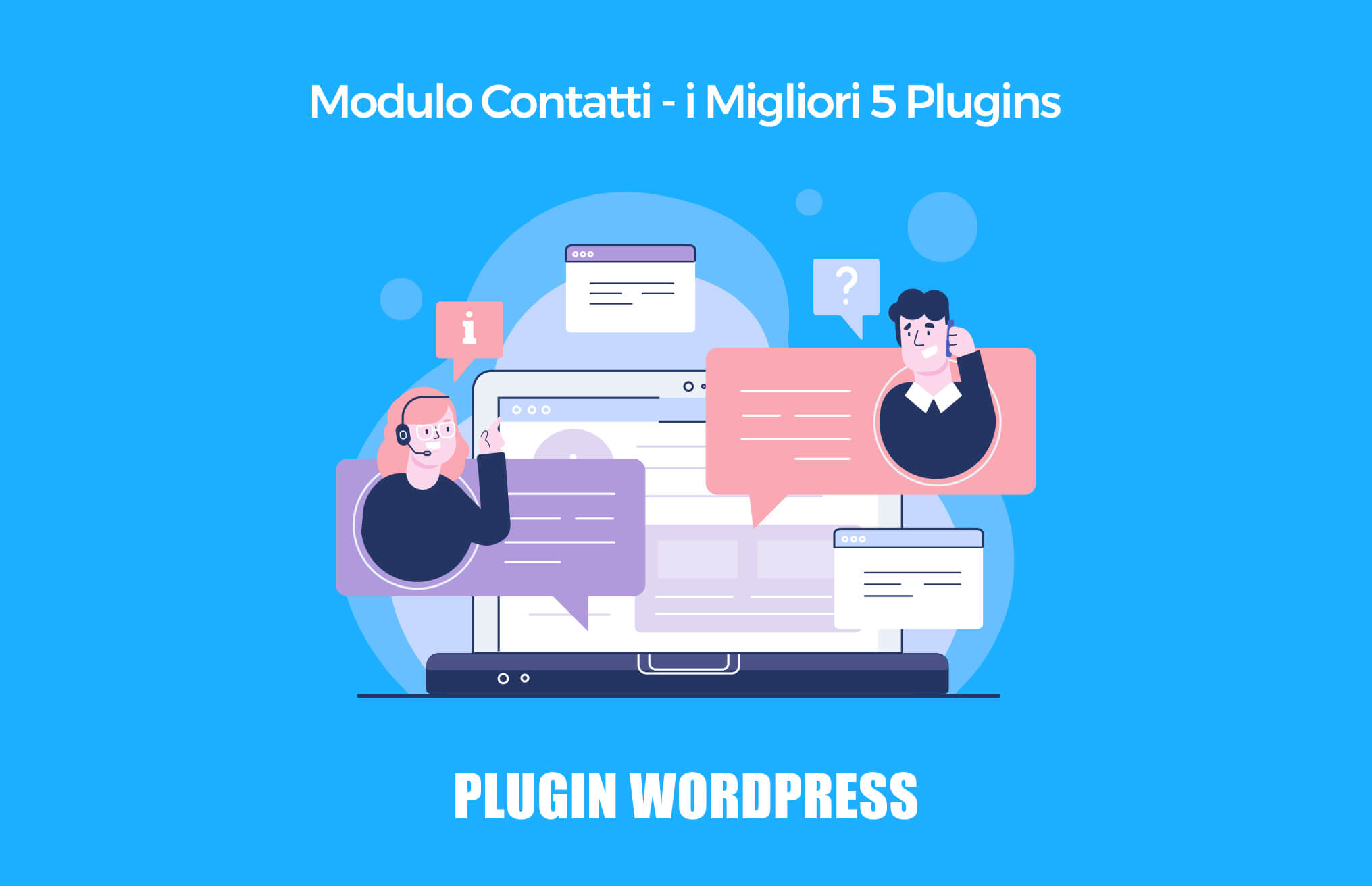 Modulo contatti Wordpress: i 5 migliori plugin